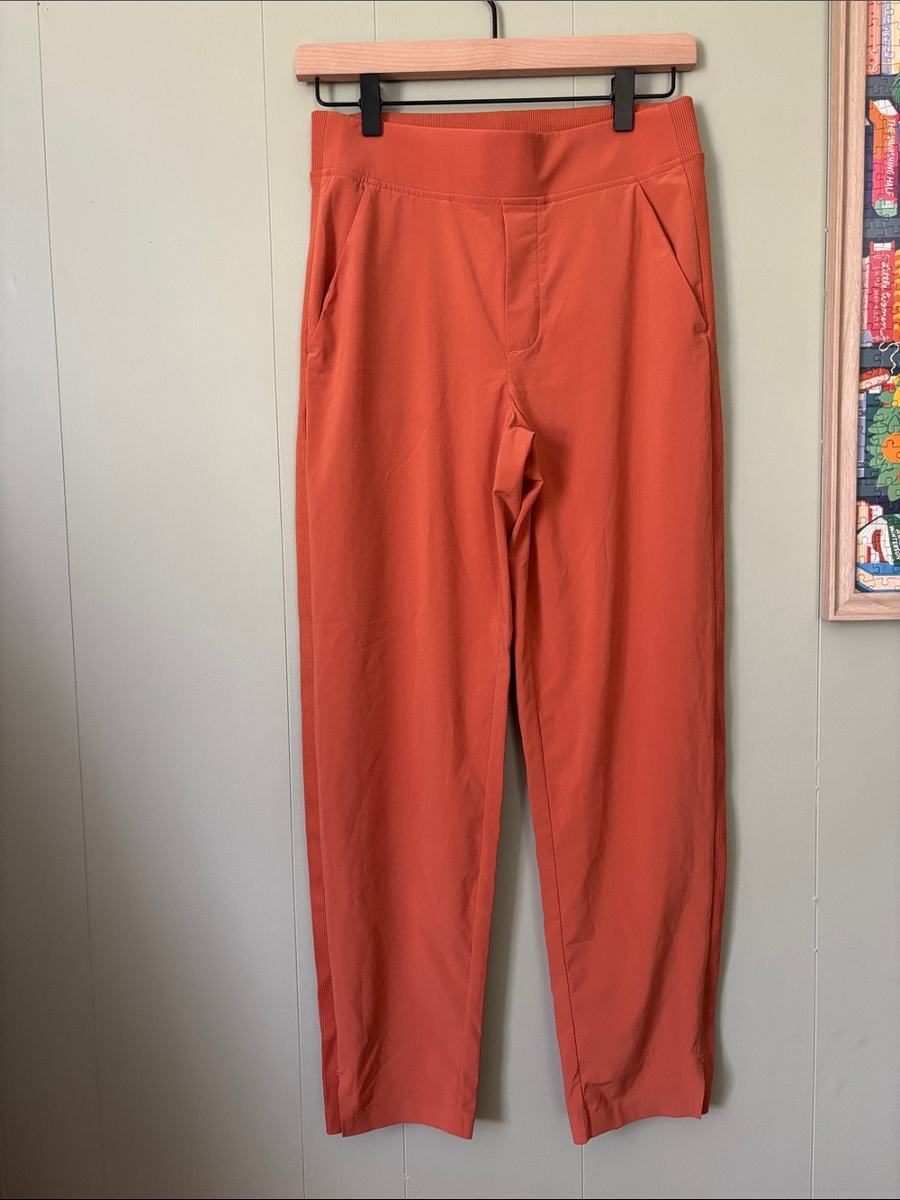 Athleta Burnt Orange Brooklyn Ankle Pant